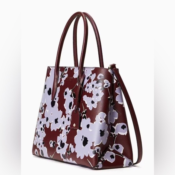 💐 Kate Spade New York Eva floral bouquet medium top zip satchel 💐 R$349 - Picture 4 of 6